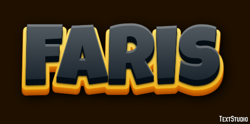 Faris Text effect