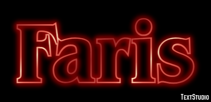 Faris Text Effect
