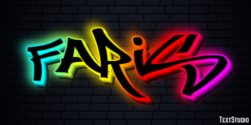 Faris Text Effect