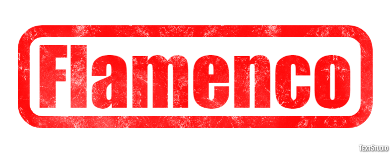 Flamenco Text effect