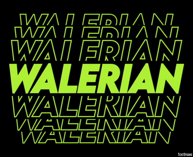 Walerian Efekt tekstowy