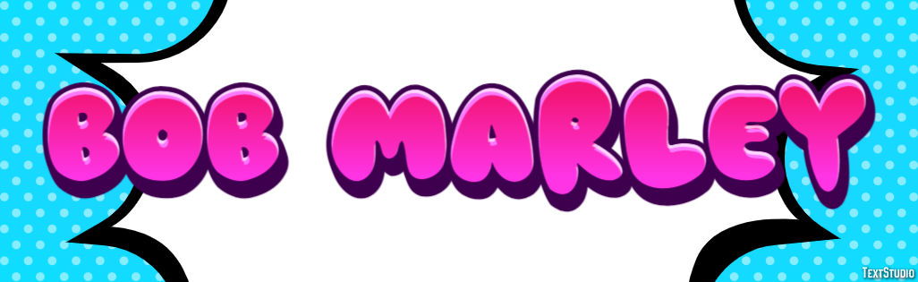 Bob Marley Text effect