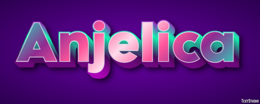 Anjelica Texteffekt
