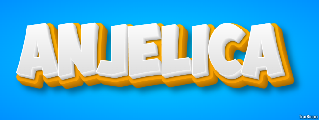 Anjelica Text effect