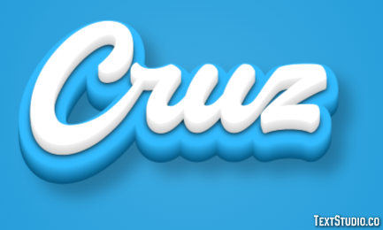 Cruz Efekt tekstowy