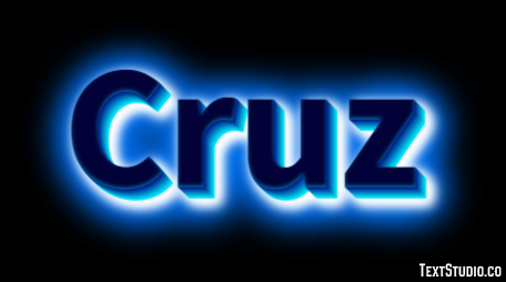 Cruz Efekt tekstowy