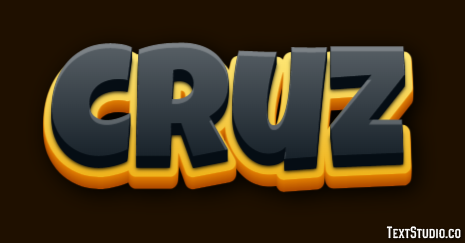 Cruz Efekt tekstowy