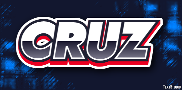 Cruz Efekt tekstowy