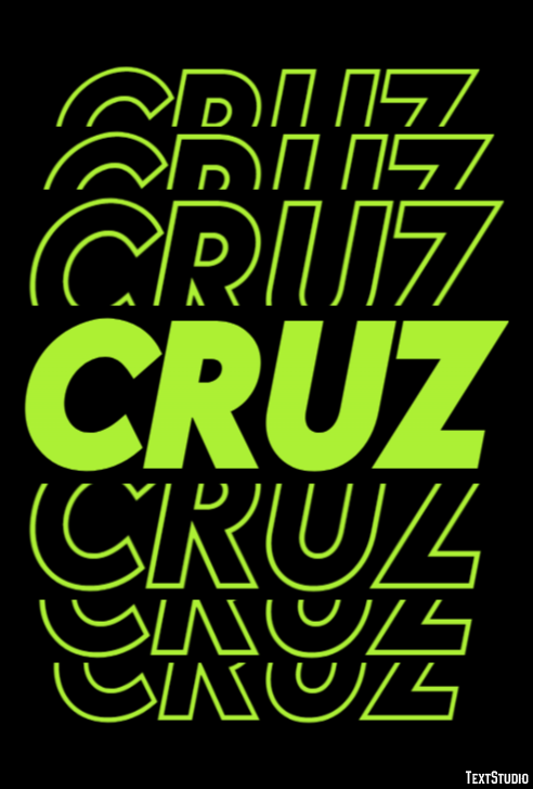 Cruz Efekt tekstowy