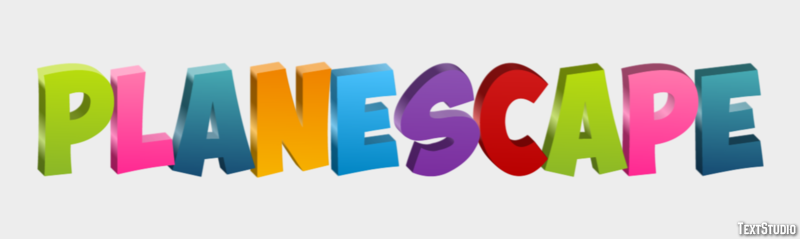 Planescape Text effect
