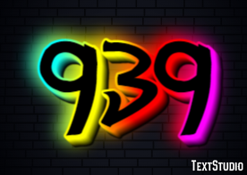 939 Efekt tekstowy