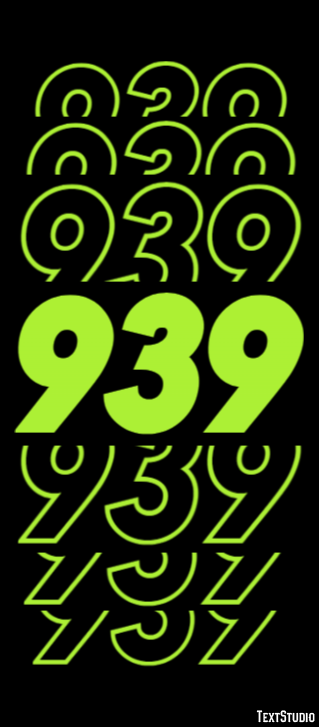 939 Efekt tekstowy