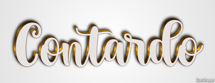Contardo Text Effect