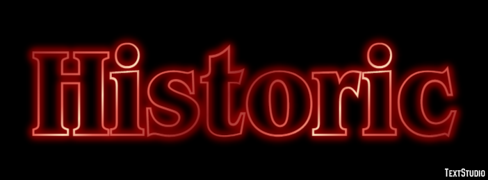 Historic Text effect