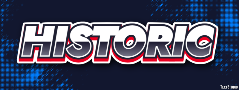 Historic テキスト効果