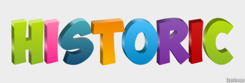 Historic Text Effect