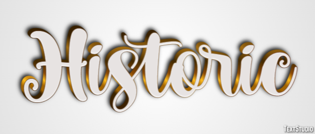 Historic Text Effect