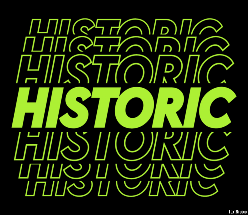 Historic Text Effect