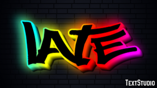 Late Text Effect