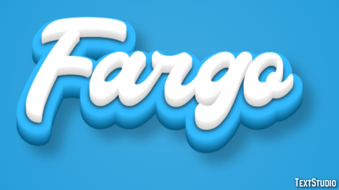 Fargo Text effect