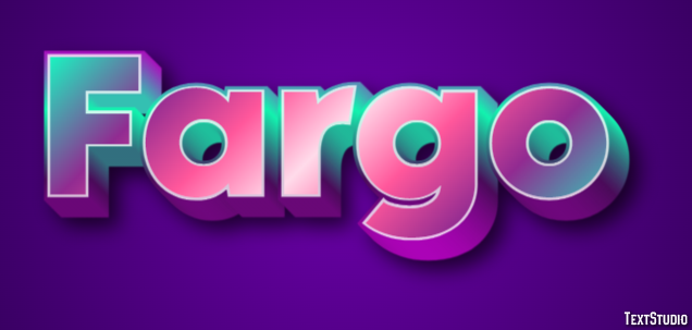 Fargo Text effect