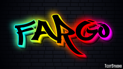 Fargo Text effect
