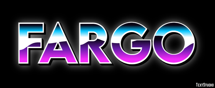 Fargo Text effect
