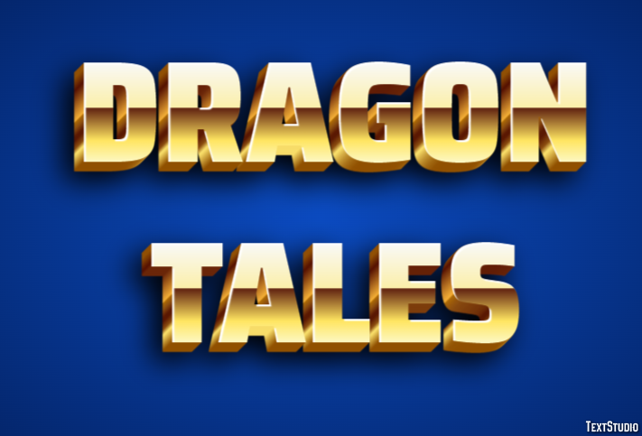Dragon Tales テキスト効果