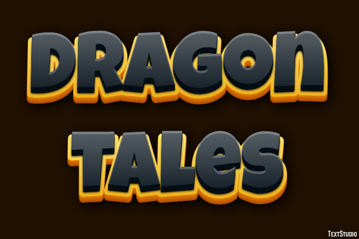 Dragon Tales テキスト効果