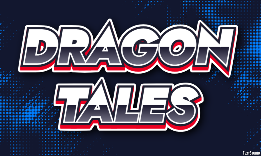 Dragon Tales Text effect