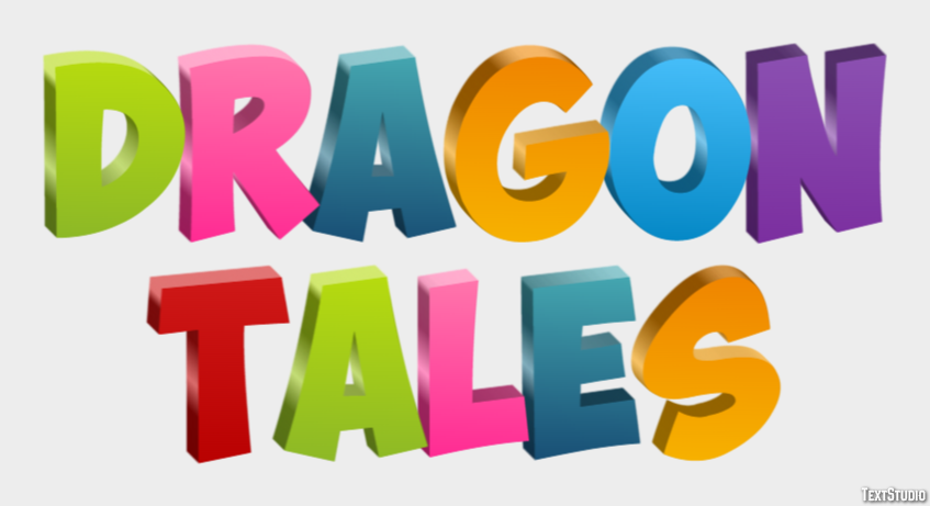 Dragon Tales Text effect