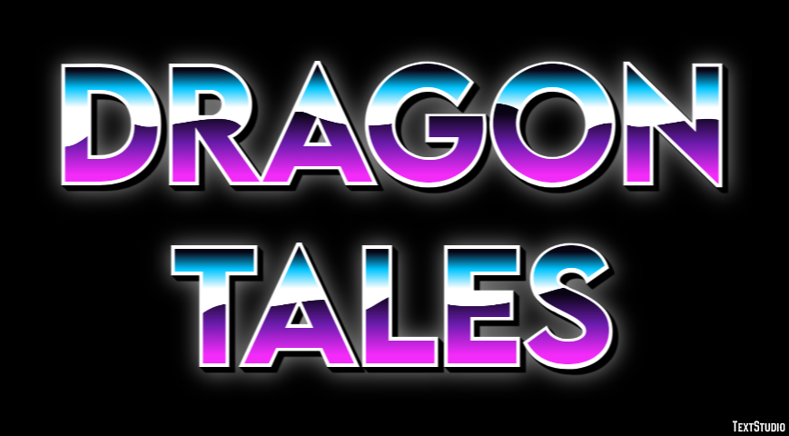 Dragon Tales Text effect