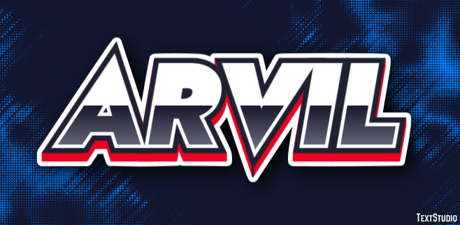 Arvil Text Effect
