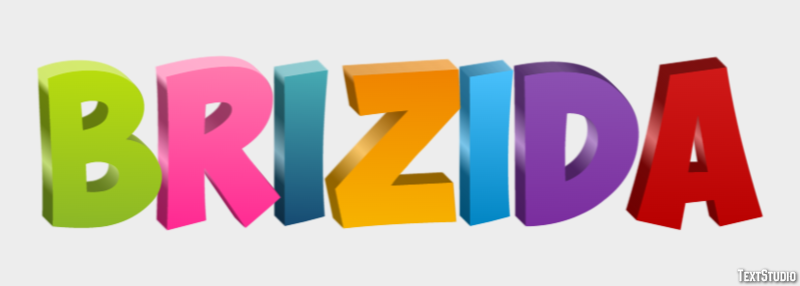 Brízida Effetto testo