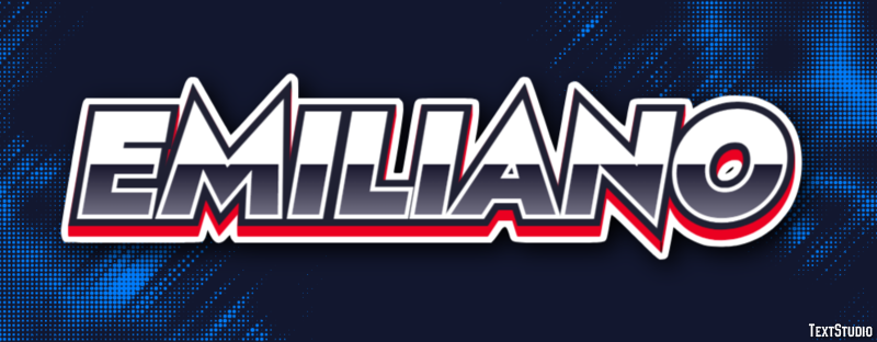 Emiliano Text effect