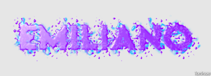 Emiliano Text effect