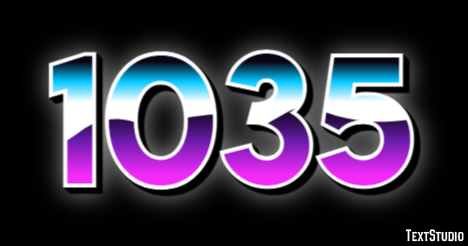 1035 Text Effect