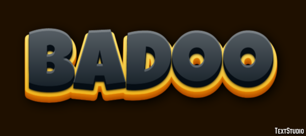 Badoo Efekt tekstowy