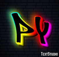 PY Texteffekt