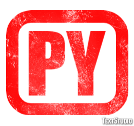 PY Texteffekt