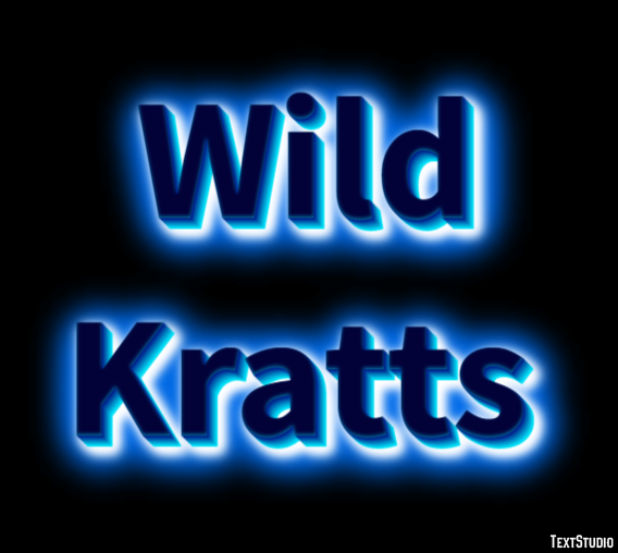Wild Kratts Text effect