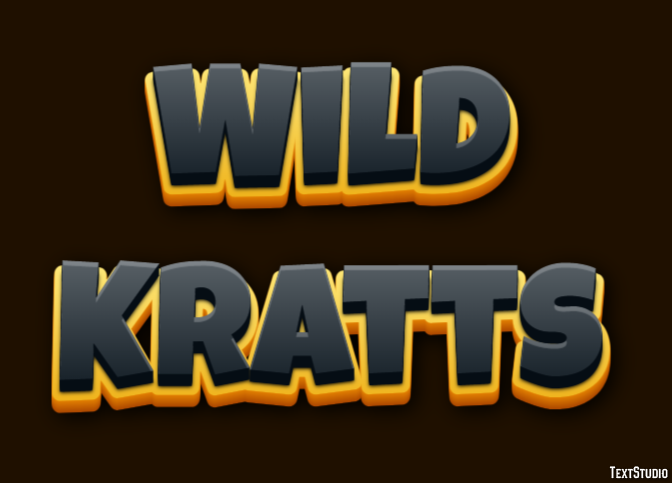 Wild Kratts Text Effect