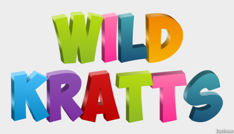 Wild Kratts Text effect