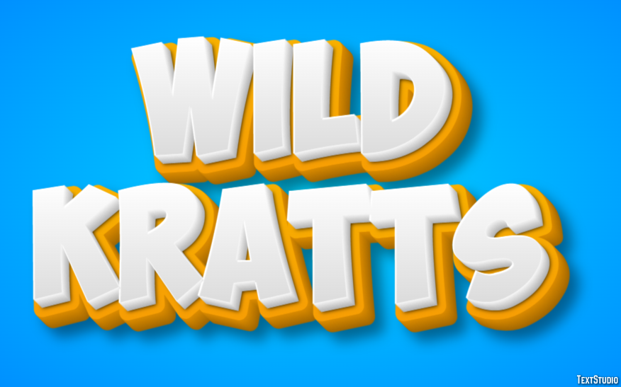 Wild Kratts Text effect