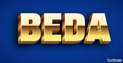 Beda Text Effect