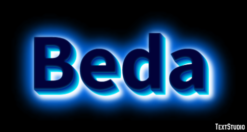 Beda テキスト効果