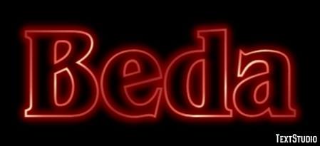 Beda Text Effect