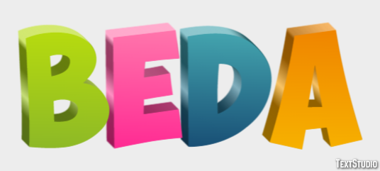 Beda Text Effect