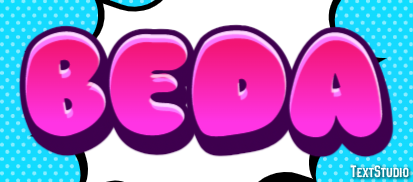 Beda Text effect