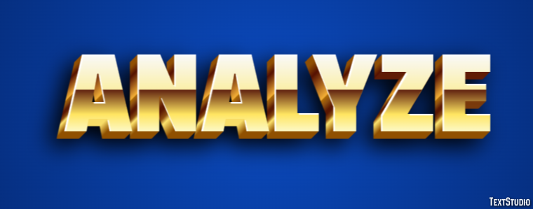 Analyze Text Effect